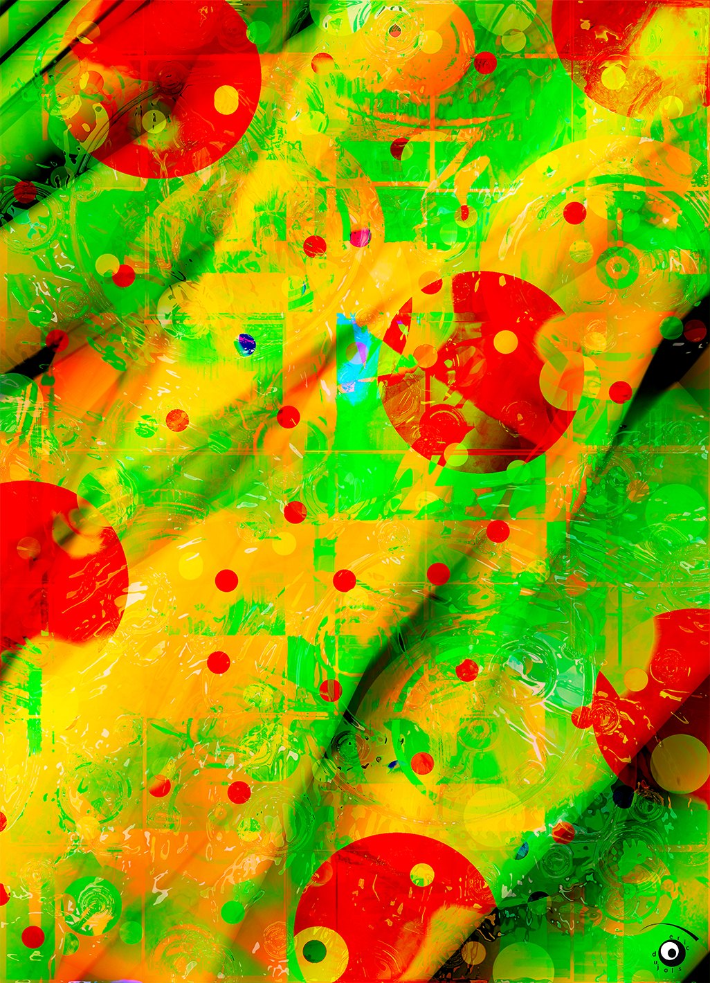 Color Jam, œuvre numérique d’Eric Dujols